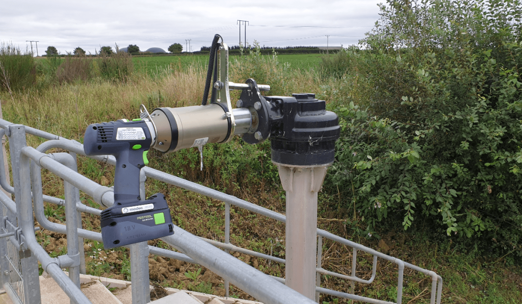 modec MC89 easy-duty-electric-valve-drive-in-action