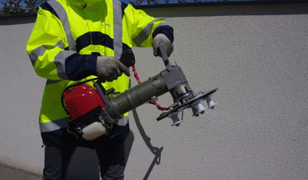 modec PY68 gas portable valve actuator with self centering fingers adaptors