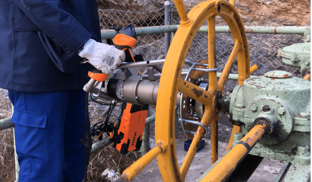 Actionneur électrique portable JA73 avec un système d'embrayage intégré