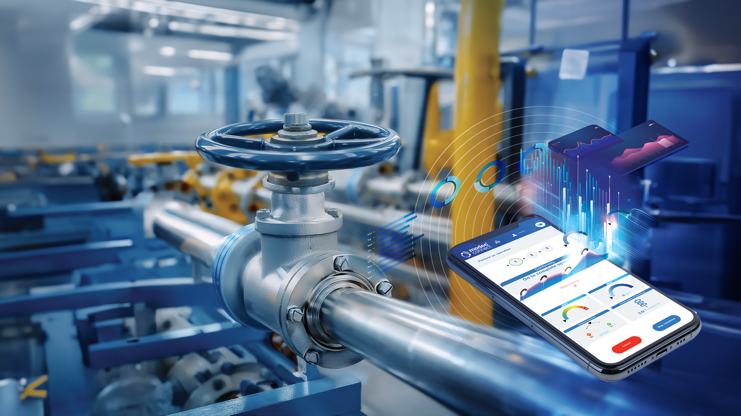 modec connect manual valve monitoring
