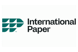 Logo International Paper, référence actionneur de vannes portable dans l'industrie du papier