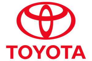 Logo Toyota - référence actionneurs portables vannes